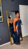 Final sale! Unstring me Jean jumpsuit