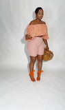 Back to a school sale! Peach shorts