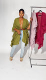 Green kimono