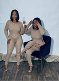 Tan it girl jumpsuit