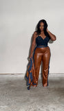 Jean & brown set