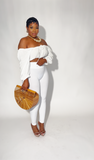 White off the shoulder blouse