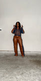 Jean & brown set
