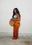 Mother’s Day sale!! Orange silk cargos
