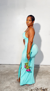 Mint soft girl maxi
