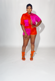 Pink & orange summer set