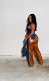 Jean & brown set