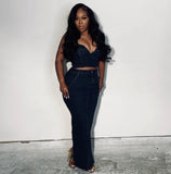 Pre-Order Now!!! Jean skirt set