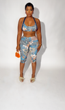 Flower Girl capri set