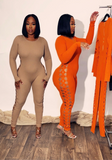 Tan it girl jumpsuit