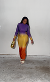 Mother’s Day sale!! Color block cut out dress