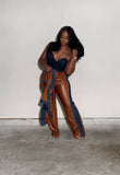 Jean & brown set