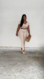 Nude jumpsuit