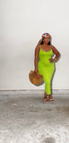 Mothers Day Sale!!Green simple Dress