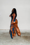 Jean & brown set