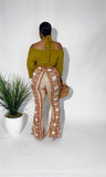 Back to school sale! Boho floral flare pants