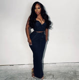 Pre-Order Now!!! Jean skirt set