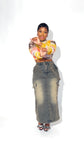 Denim skirt
