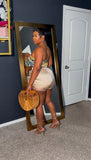 Champagne short set