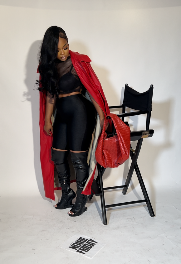 Bermuda noire tights