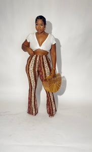 Back to school sale! Boho brown pants
