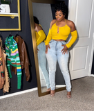 $5 sale! Yellow basic top