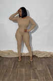 Tan it girl jumpsuit