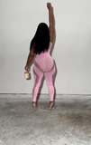 Pink candy jumpsuit