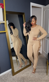 Tan it girl jumpsuit