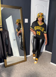 Black & yellow Brooklyn Jersey