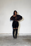 Noire biker tights